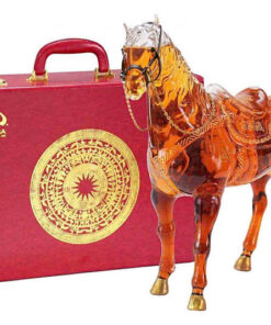 Rượu con ngựa thủy tinh Doha Royal Rich XO