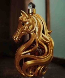 Bình rượu con ngựa Chiến Mã Hoàng Kim Imperius