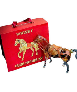 Rượu hình con ngựa thủy tinh Whisky Long Mã Đại Việt 1000ml