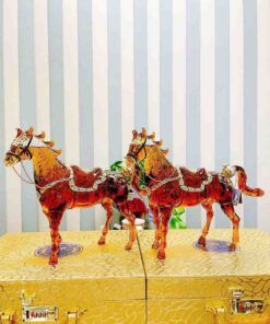 Chai rượu hình con ngựa Aura Brandy XO